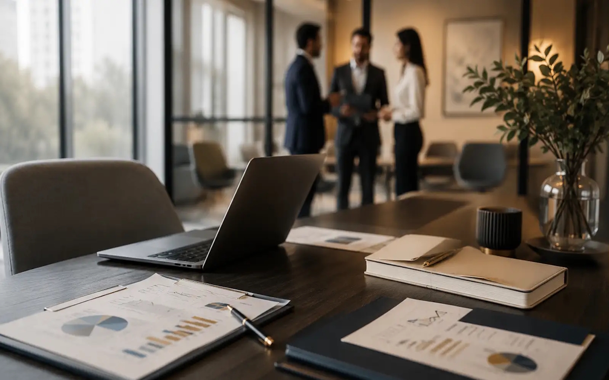Oficina de CIF Advisors en Colombia: espacio de trabajo para el equipo contable y tributario